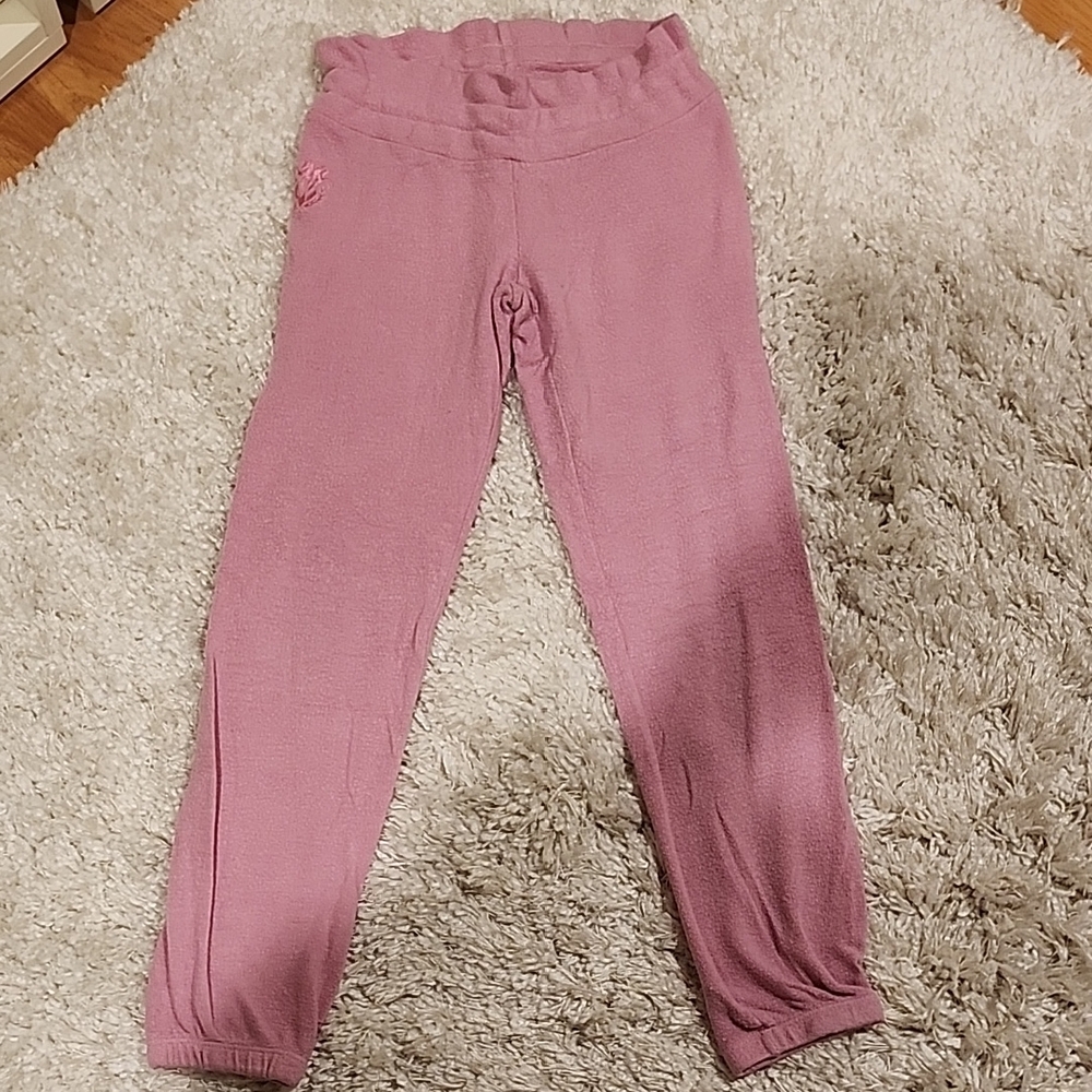 Wildfox Kids Pink sweatpants 5/6 kb3